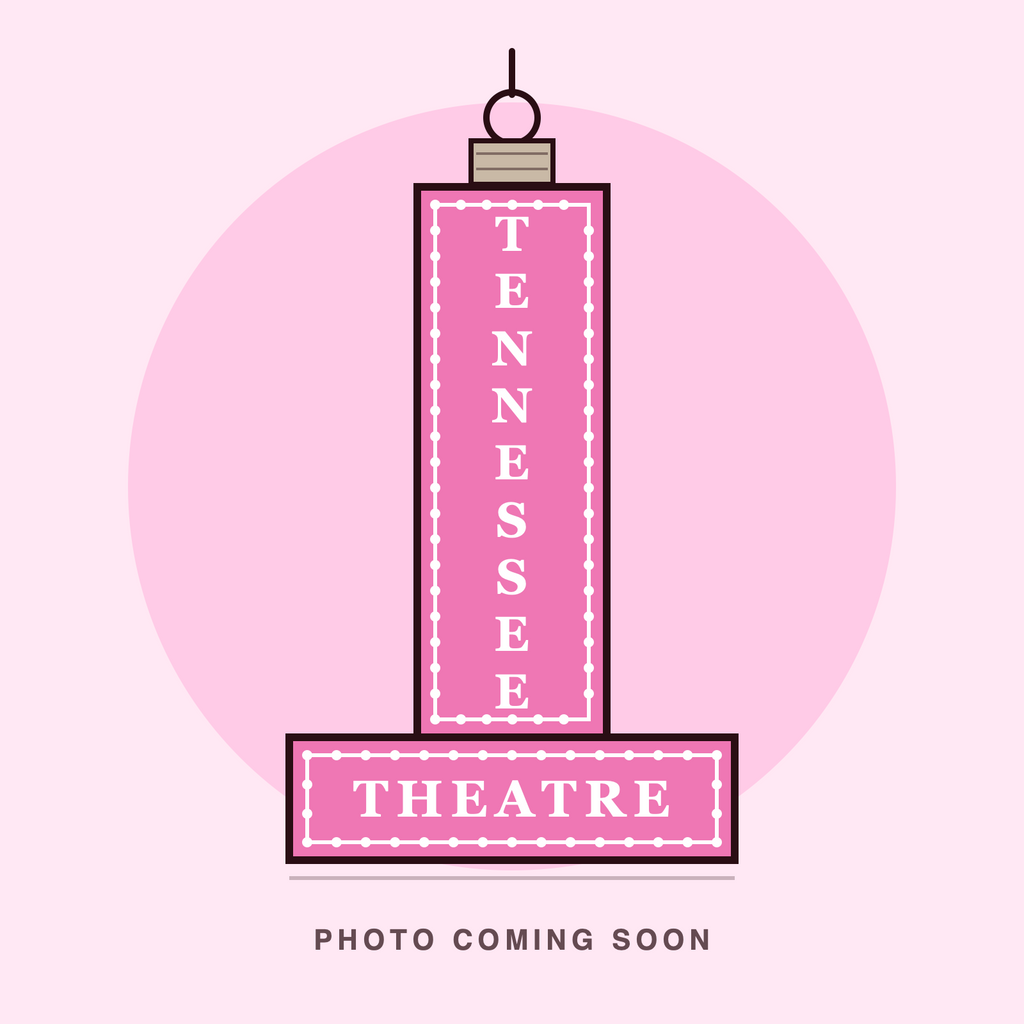 Tennessee Theatre sign ornament, pink and white (photo coming soon)