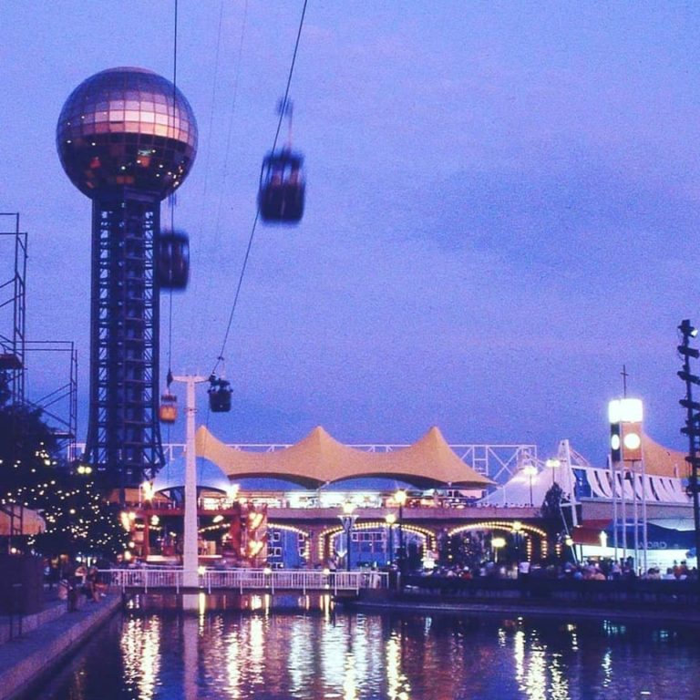 Sunsphere During 1982 World's Fair